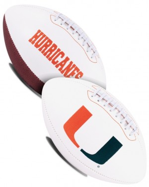 Miami Hurricanes K2 Signature Series Full Size Football