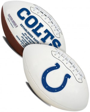 Indianapolis Colts K2 Signature Series Full Size Football