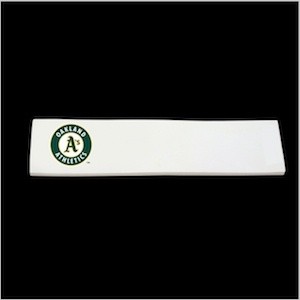 Oakland Athletics Authentic Full Size Pitching Rubber