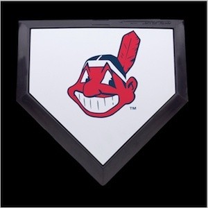 Cleveland Indians Authentic Mini Home Plate