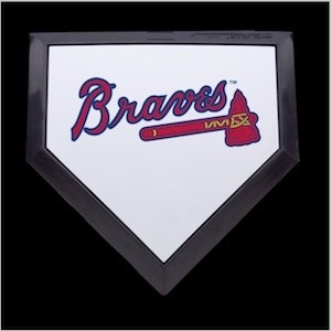 Atlanta Braves Authentic Mini Home Plate