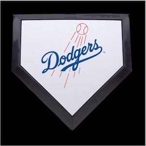 Los Angeles Dodgers Authentic Mini Home Plate