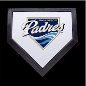 San Diego Padres Authentic Mini Home Plate