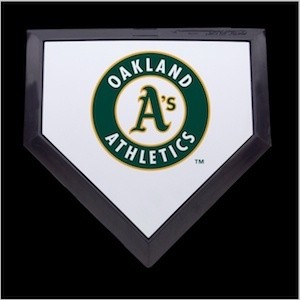 Oakland Athletics Authentic Mini Home Plate