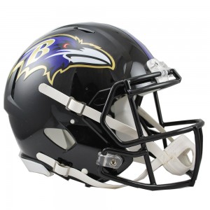 Baltimore Ravens Authentic Revolution Speed Full Size Helmet