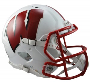 Wisconsin Badgers Authentic Revolution Speed Full Size Helmet