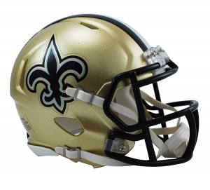 New Orleans Saints Revolution Speed Mini Helmet