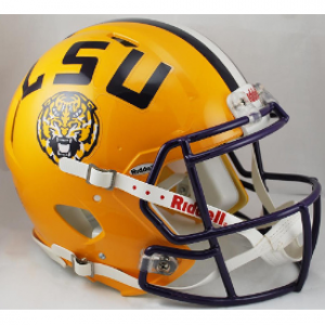 LSU Tigers Authentic Revolution Speed Full Size Helmet