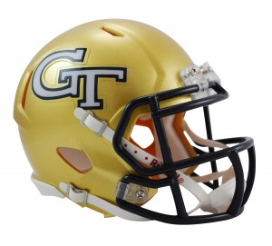 Georgia Tech Yellow Jackets Revolution Speed Mini Helmet