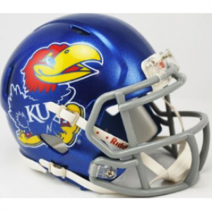 Kansas Jayhawks Revolution Speed Mini Helmet