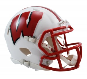 Wisconsin Badgers Revolution Speed Mini Helmet
