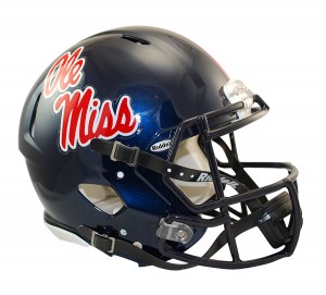 Ole Miss Rebels Authentic Revolution Speed Full Size Helmet