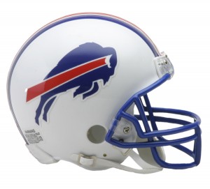 Buffalo Bills 1976-1983 Throwback Replica Mini Helmet