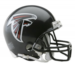 Atlanta Falcons 2003-2019 Throwback Riddell Mini Vsr4 Helmet