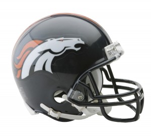 Denver Broncos Replica Mini Helmet