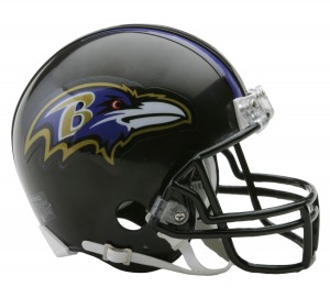 Baltimore Ravens Replica Mini Helmet