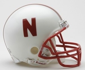 Nebraska Cornhuskers Riddell Mini Vsr4 Helmet