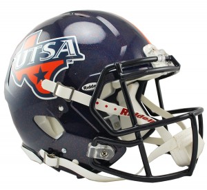 UTSA Roadrunners Authentic Revolution Speed Full Size Helmet