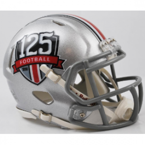 Riddell NCAA Ohio St Buckeyes 125th Anniversary Revolution Speed Mini Helmet