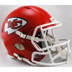 Riddell Full Size Repl Speed Rev Helmet NFL Kansas City Chiefs