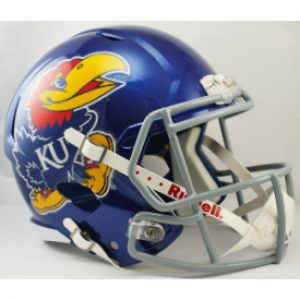 Riddell NCAA Kansas Jayhawks Revolution Speed Replica Full Size Helmet