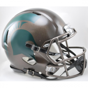 Riddell NCAA Michigan St Spartans Bronze Revolution Speed Authentic Full Size Helmet