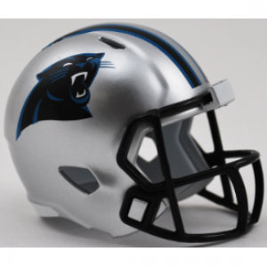 Riddell NFL Carolina Panthers Revolution Speed Pocket Size Helmet
