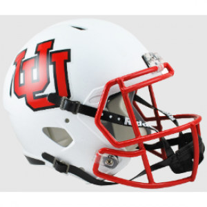 Riddell NCAA Utah Utes Interlocking U Revolution Speed Replica Full Size Helmet
