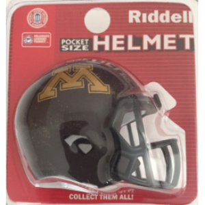 Riddell NCAA Minnesota Golden Gophers Speed Pocket Size Football Helmet