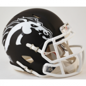 Riddell NCAA Western Michigan Broncos Matte Brown Revolution Speed Mini Helmet