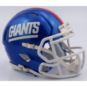 New York Giants Color Rush Riddell Mini Speed Helmet
