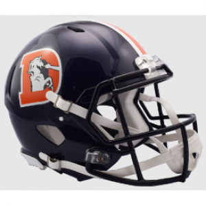 Denver Broncos Color Rush Riddell Full Size Authentic Speed Helmet