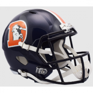 Denver Broncos Color Rush Riddell Full Size Replica Speed Helmet