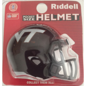 Riddell NCAA Virginia Tech Hokies 2017 Speed Pocket Size Football Helmet