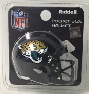 Riddell NFL Jacksonville Jaguars 2018 Speed Pocket Size Football Helmet