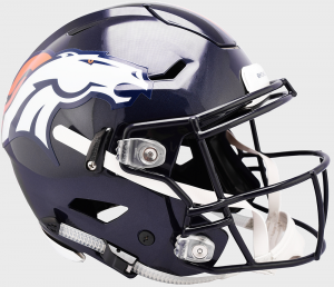 Riddell NFL Denver Broncos Authentic SpeedFlex Full Size Football Helmet