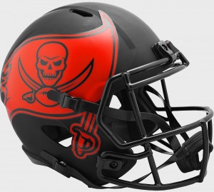 Tampa Bay Buccaneers 2020 Eclipse Riddell Full Size Replica Speed Helmet