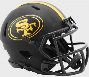 San Francisco 49ers 2020 Eclipse Riddell Mini Speed Helmet