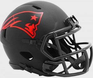 New England Patriots 2020 Eclipse Riddell Mini Speed Helmet