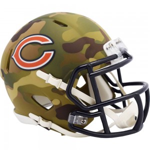 Chicago Bears 2020 Camo Riddell Mini Speed Helmet