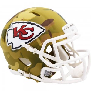 Kansas City Chiefs 2020 Camo Riddell Full Size Authentic Speed Helmet