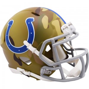 Indianapolis Colts 2020 Camo Riddell Mini Speed Helmet
