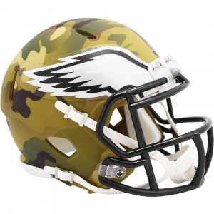 Philadelphia Eagles 2020 Camo Riddell Mini Speed Helmet