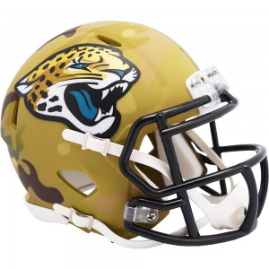 Jacksonville Jaguars 2020 Camo Riddell Mini Speed Helmet
