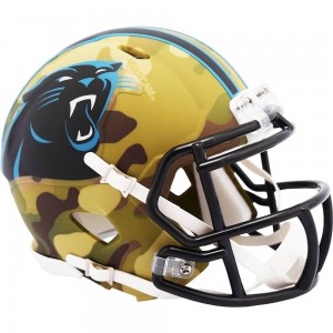 Carolina Panthers 2020 Camo Riddell Mini Speed Helmet