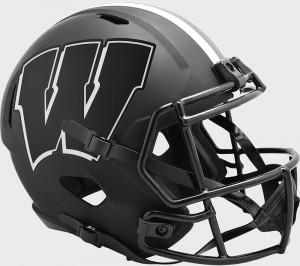 Wisconsin Badgers 2020 Eclipse Riddell Full Size Replica Speed Helmet