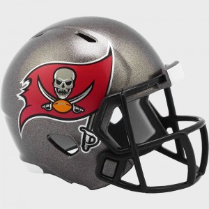 Tampa Bay Buccaneers 2020 Riddell Pocket Pro Speed Helmet
