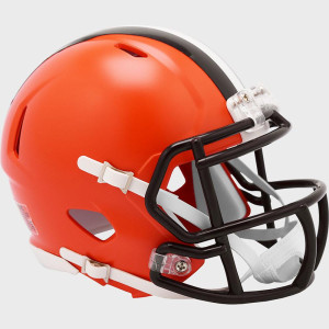 Cleveland Browns 2020-2023 Throwback Riddell Mini Speed Helmet