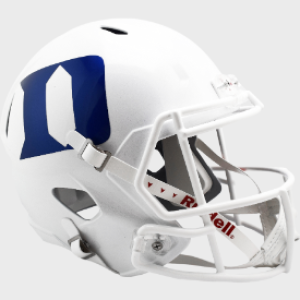 Duke Blue Devils Riddell Full Size Authentic Speed Helmet New 2023