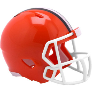 Cleveland Browns Riddell Pocket Pro Speed Helmet New 2024 Primary
